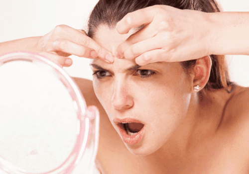 青春痘有脓包可以挤掉吗?