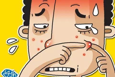 青春痘会长在后背和前胸吗?